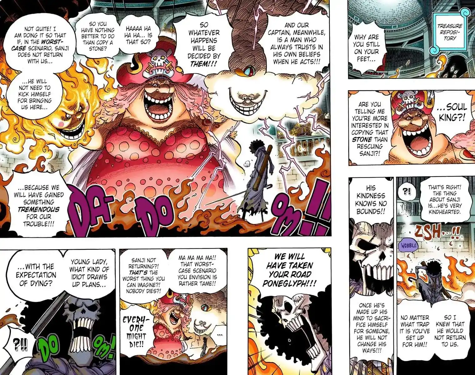 One Piece - Digital Colored Comics Chapter 851 8